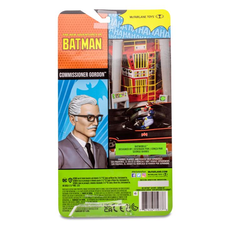 The New Adventures of Batman DC Retro Commissioner Gordon Action Figure Gallery Image 12