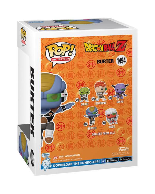 Pop! Animation: Dragon Ball Z - Burter (Glow-in-the-Dark) Exclusive Gallery Image 6