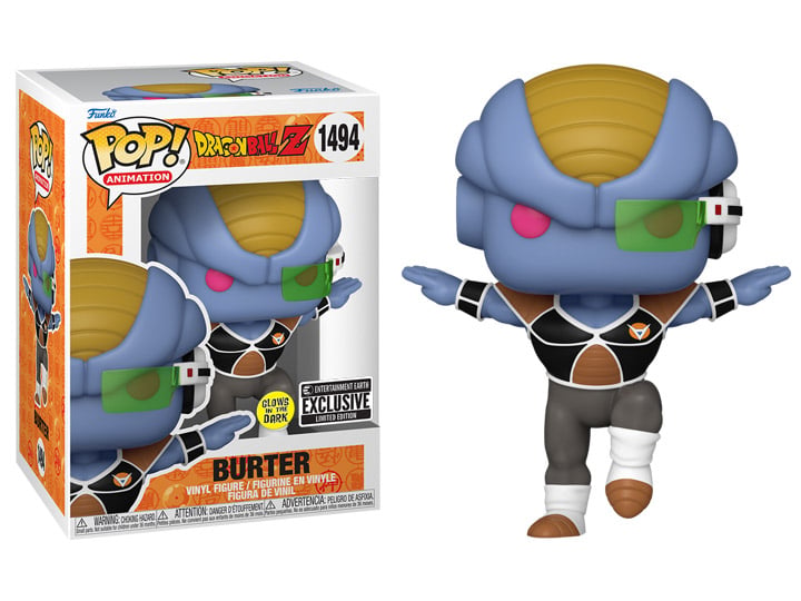 Pop! Animation: Dragon Ball Z - Burter (Glow-in-the-Dark) Exclusive Gallery Image 1