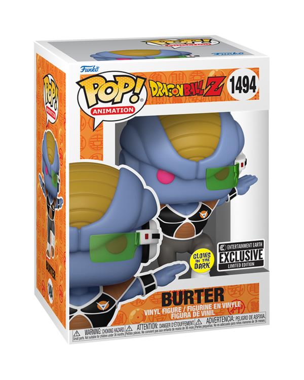 Pop! Animation: Dragon Ball Z - Burter (Glow-in-the-Dark) Exclusive Gallery Image 5