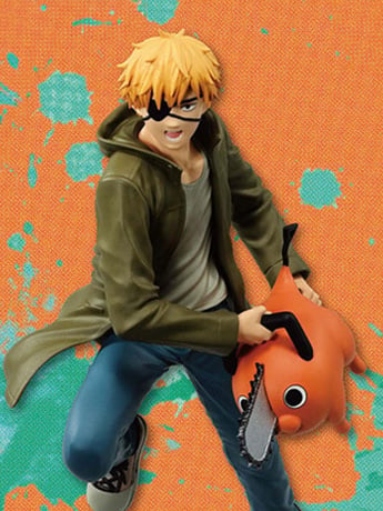 Chainsaw Man Vibration Stars Denji & Pochita Figure Gallery Image 2