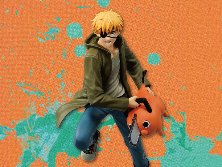 Chainsaw Man Vibration Stars Denji & Pochita Figure Gallery Image 1