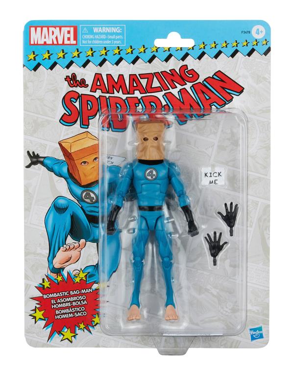 The Amazing Spider-Man Marvel Legends Bombastic Bag-Man Exclusive Action Figure Gallery Image 8