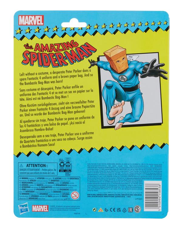 The Amazing Spider-Man Marvel Legends Bombastic Bag-Man Exclusive Action Figure Gallery Image 9