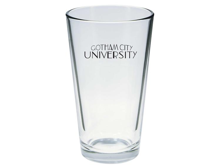 Batman The Animated Series Pint Glass - Gotham State University Gallery Image 1