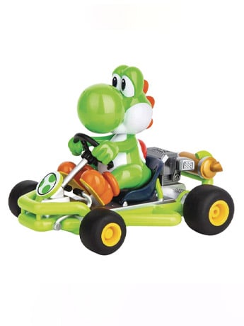Mario Kart Carrera RC Pipe Kart Yoshi 1/18 Scale R/C Car Gallery Image 2