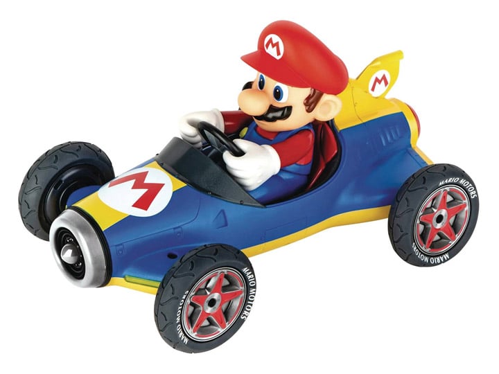 Mario Kart Carrera RC Mach 8 Mario 1/18 Scale R/C Car Gallery Image 1