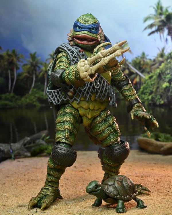 Universal Monsters x Teenage Mutant Ninja Turtles Ultimate Leonardo as The Creature Gallery Image 5