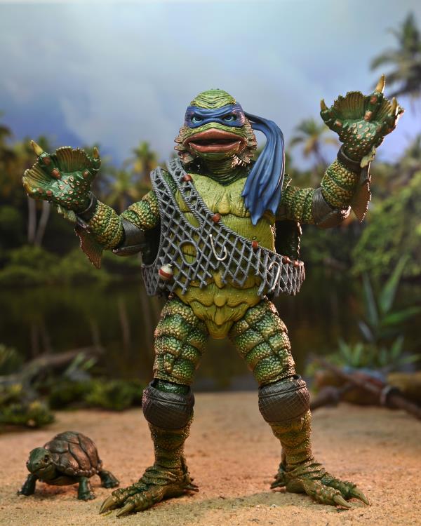 Universal Monsters x Teenage Mutant Ninja Turtles Ultimate Leonardo as The Creature Gallery Image 4