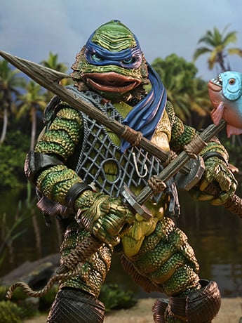 Universal Monsters x Teenage Mutant Ninja Turtles Ultimate Leonardo as The Creature Gallery Image 2