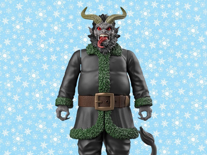 Naughty or Nice Collection Pocket Collection Krampus 1/18 Scale BBTS Exclusive Figure Gallery Image 1