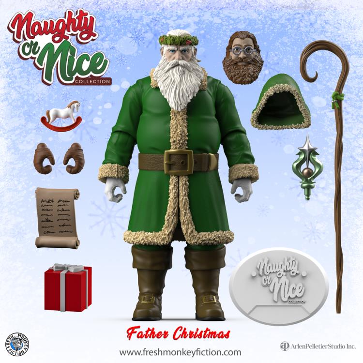 Naughty or Nice Collection Father Christmas BBTS Exclusive Figure Gallery Image 3