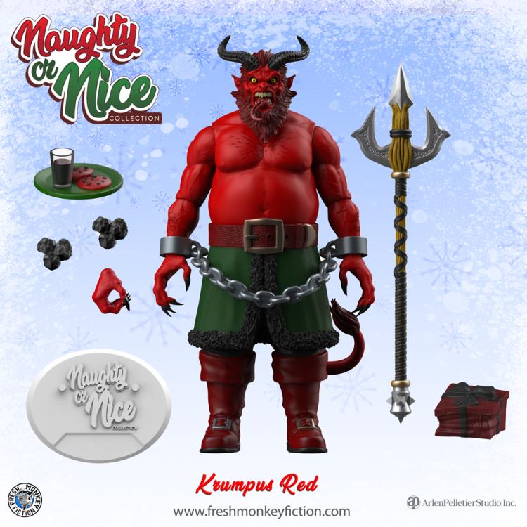 Naughty or Nice Collection Krampus (Red Ver.) BBTS Exclusive Figure Gallery Image 3