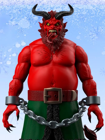 Naughty or Nice Collection Krampus (Red Ver.) BBTS Exclusive Figure Gallery Image 2