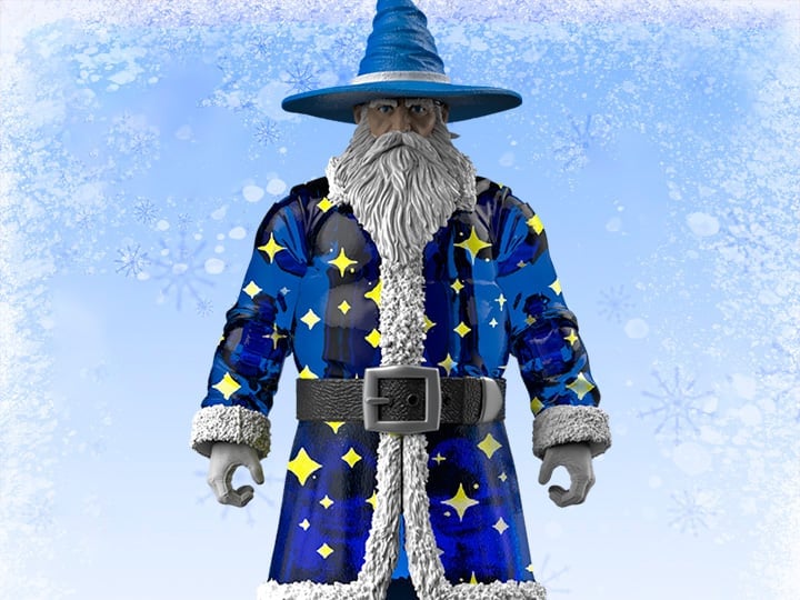 Naughty or Nice Collection Wizard Santa BBTS Exclusive Figure Gallery Image 1