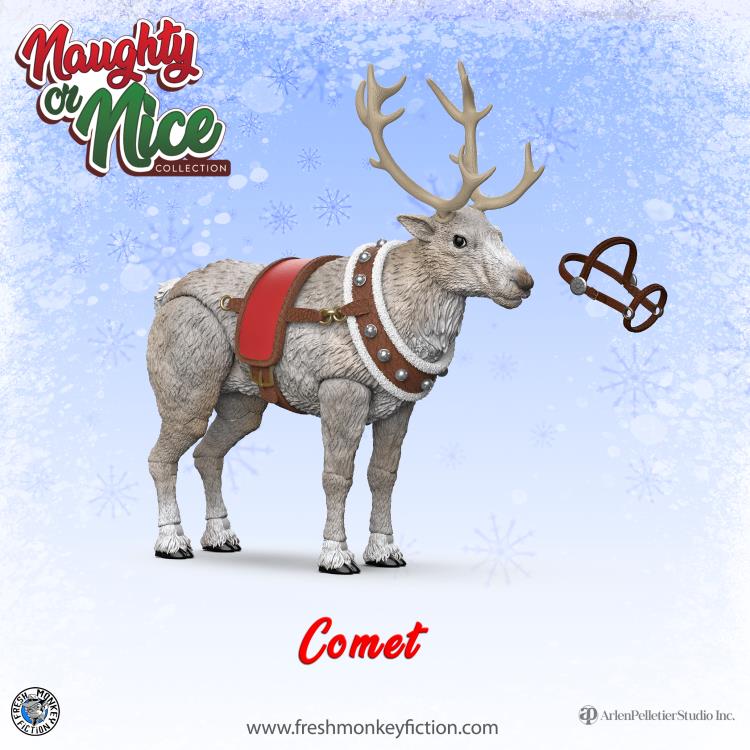 Naughty or Nice Collection Reindeer Comet BBTS Exclusive Figure Gallery Image 3