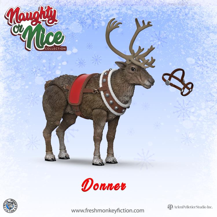 Naughty or Nice Collection Reindeer Donner BBTS Exclusive Figure Gallery Image 3