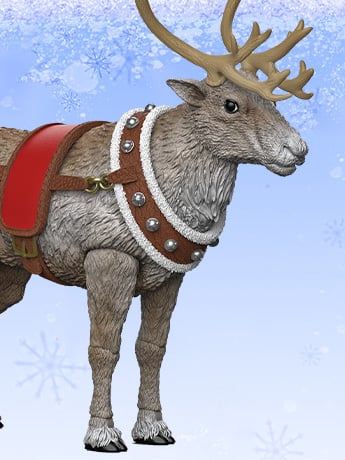 Naughty or Nice Collection Reindeer Prancer BBTS Exclusive Figure Gallery Image 2