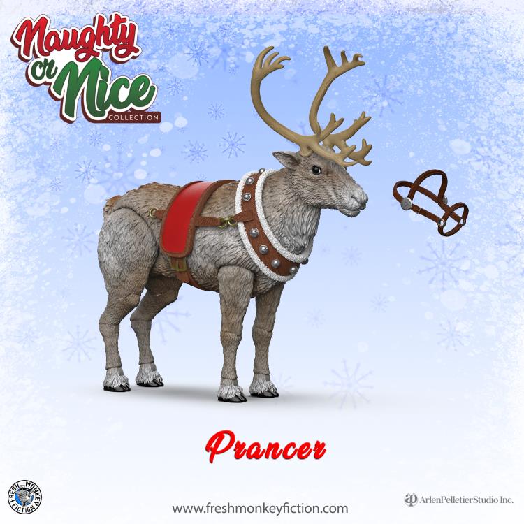 Naughty or Nice Collection Reindeer Prancer BBTS Exclusive Figure Gallery Image 3