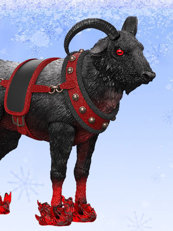 Naughty or Nice Collection Gorgon the Goat Demon BBTS Exclusive Figure Gallery Image 2