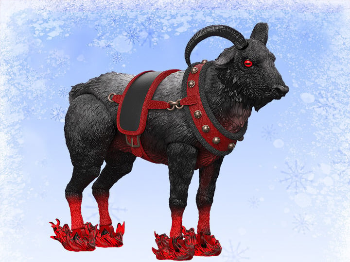 Naughty or Nice Collection Gorgon the Goat Demon BBTS Exclusive Figure