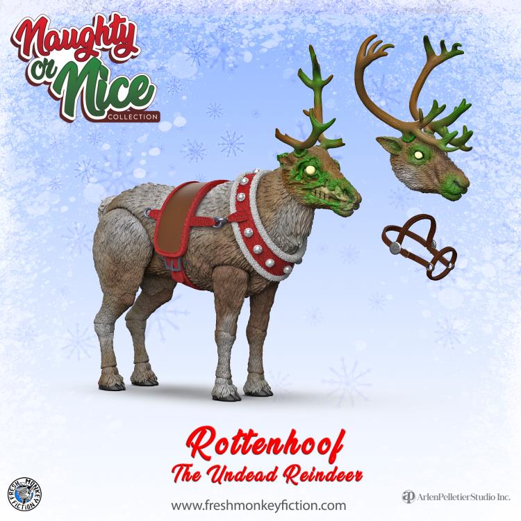 Naughty or Nice Collection Reindeer Rottenhoof BBTS Exclusive Figure Gallery Image 3