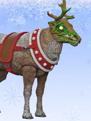 Naughty or Nice Collection Reindeer Rottenhoof BBTS Exclusive Figure Gallery Image 2