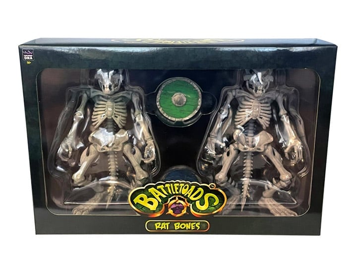 Battletoads Rat Bones Figure Limited Edition Glow-in-the-Dark Two-Pack Gallery Image 1