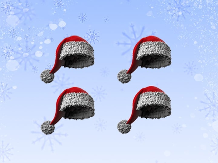 Naughty or Nice Collection Santa Hats BBTS Exclusive Accessory Set (Reissue) Gallery Image 1