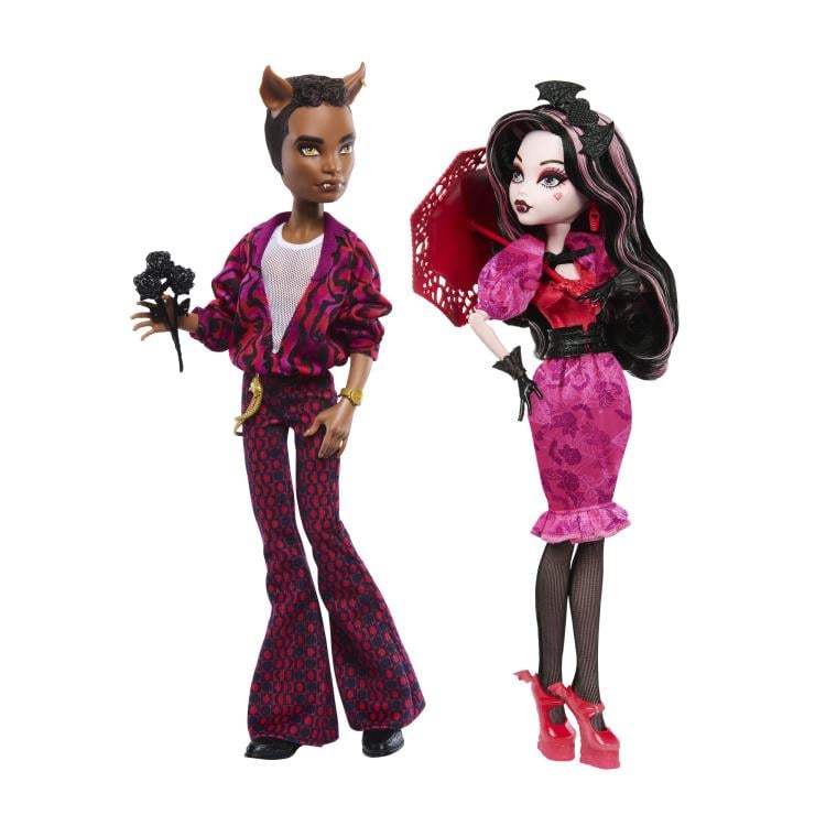 Monster High Howliday Love Edition Draculaura & Clawd Two-Pack