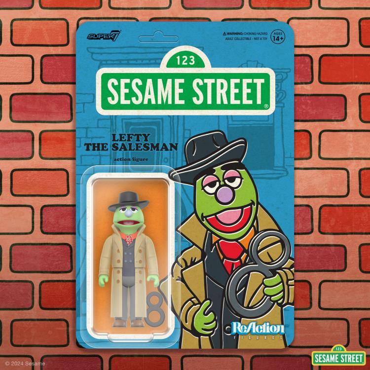 Sesame Street ReAction Lefty the Salesman Figure Gallery Image 6