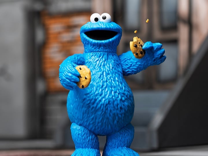 Sesame Street ReAction Cookie Monster Figure Gallery Image 1