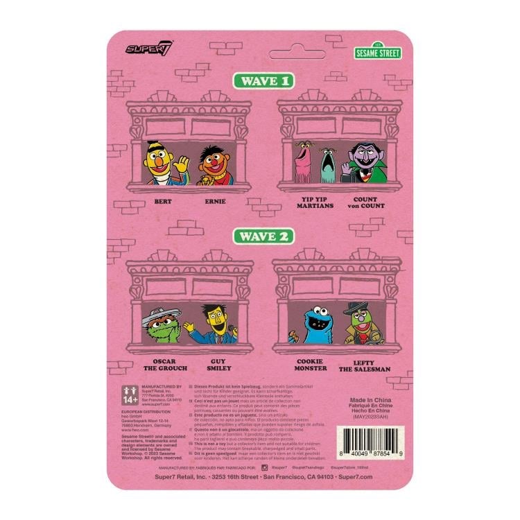 Sesame Street ReAction Cookie Monster Figure Gallery Image 7