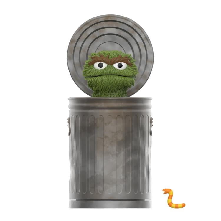 Sesame Street ReAction Oscar the Grouch Figure Gallery Image 4