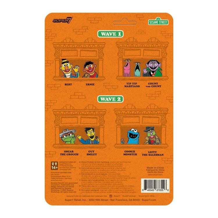 Sesame Street ReAction Oscar the Grouch Figure Gallery Image 7