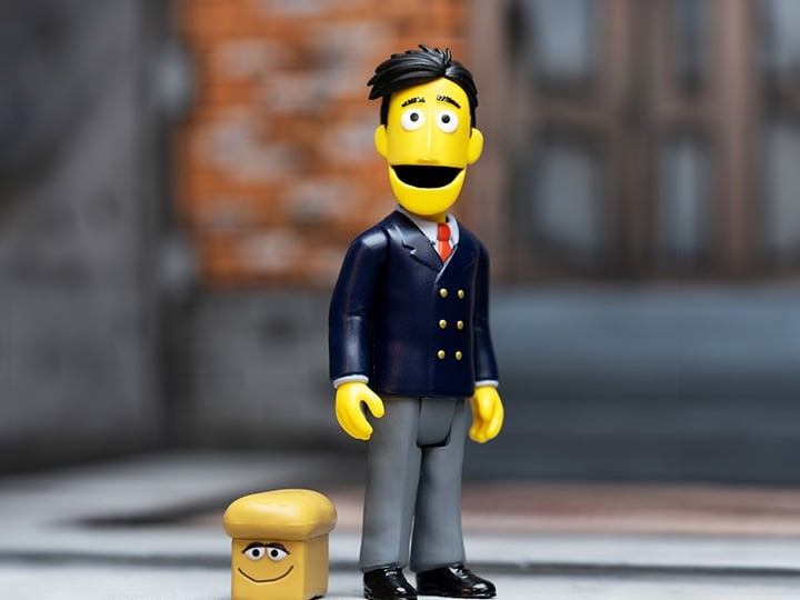 Sesame Street ReAction Guy Smiley with Bread Figure Gallery Image 1