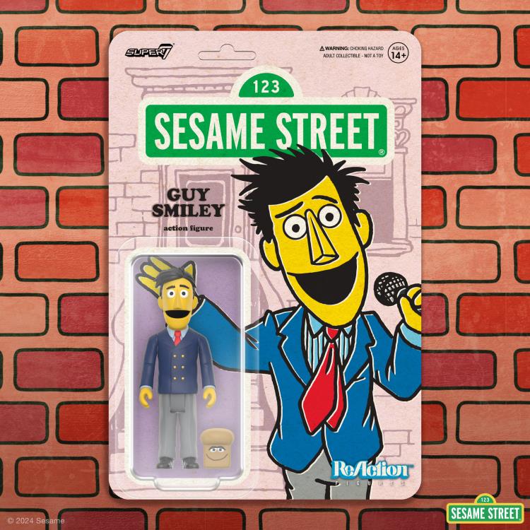 Sesame Street ReAction Guy Smiley with Bread Figure Gallery Image 7