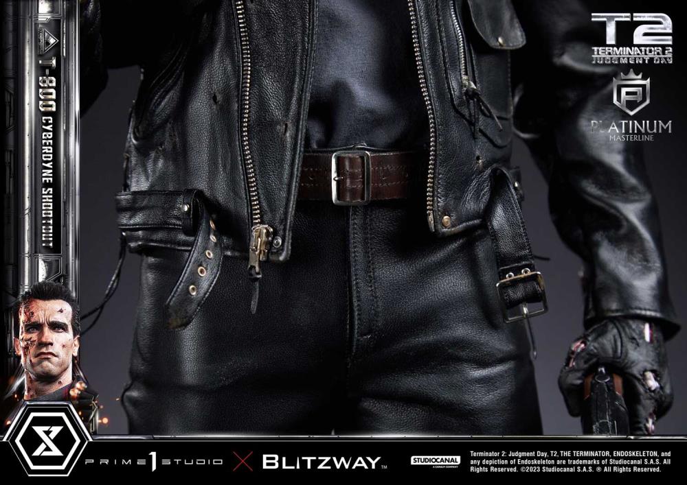Terminator 2: Judgment Day Platinum Masterline T-800 (Cyberdyne Shootout) 1/3 Scale Limited Edition Statue Gallery Image 35