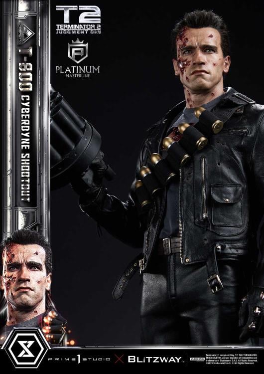 Terminator 2: Judgment Day Platinum Masterline T-800 (Cyberdyne Shootout) 1/3 Scale Limited Edition Statue Gallery Image 31