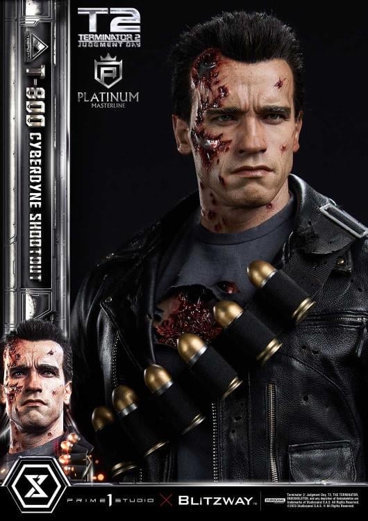 Terminator 2: Judgment Day Platinum Masterline T-800 (Cyberdyne Shootout) 1/3 Scale Limited Edition Statue Gallery Image 24