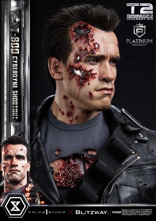Terminator 2: Judgment Day Platinum Masterline T-800 (Cyberdyne Shootout) 1/3 Scale Limited Edition Statue Gallery Image 29