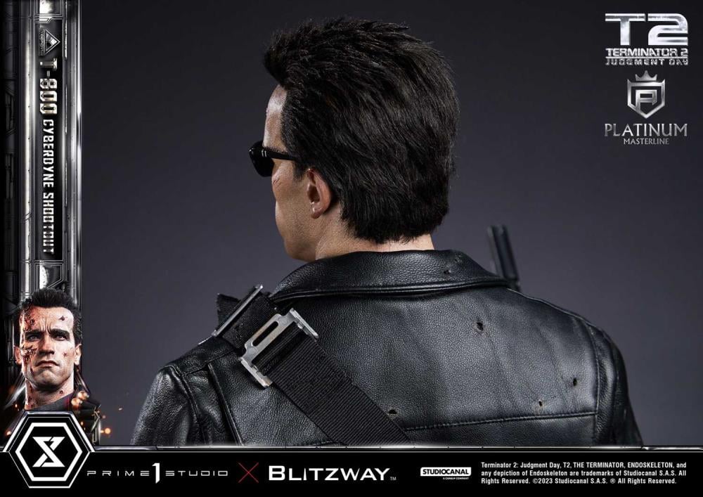 Terminator 2: Judgment Day Platinum Masterline T-800 (Cyberdyne Shootout) 1/3 Scale Limited Edition Statue Gallery Image 33