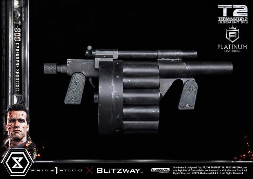 Terminator 2: Judgment Day Platinum Masterline T-800 (Cyberdyne Shootout) 1/3 Scale Limited Edition Statue Gallery Image 42