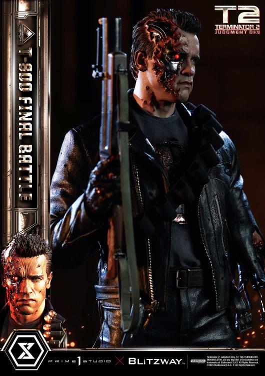 Terminator 2: Judgement Day Museum Masterline T-800 (Final Battle) 1/3 Scale Statue Gallery Image 20