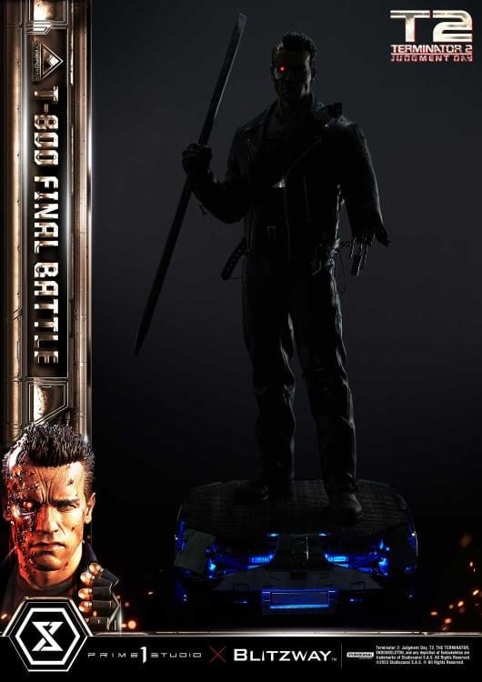 Terminator 2: Judgement Day Museum Masterline T-800 (Final Battle) 1/3 Scale Statue Gallery Image 31