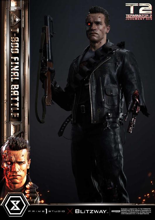 Terminator 2: Judgement Day Museum Masterline T-800 (Final Battle) 1/3 Scale Statue Gallery Image 30