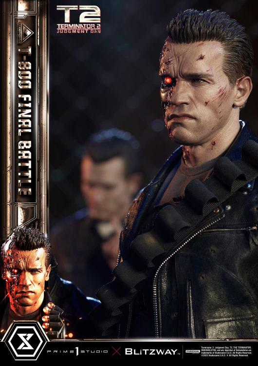 Terminator 2: Judgement Day Museum Masterline T-800 (Final Battle) 1/3 Scale Statue Gallery Image 62
