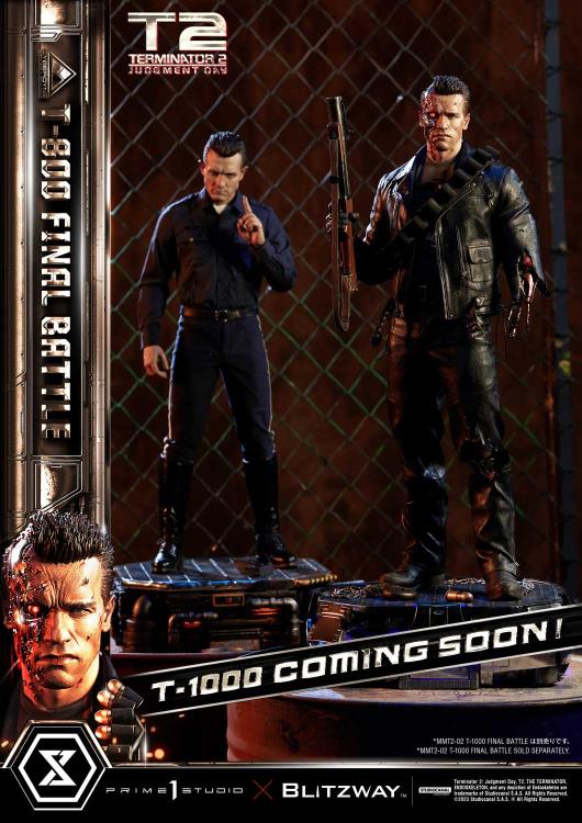 Terminator 2: Judgement Day Museum Masterline T-800 (Final Battle) 1/3 Scale Statue Gallery Image 61