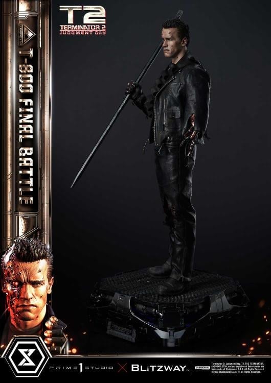 Terminator 2: Judgement Day Museum Masterline T-800 (Final Battle) 1/3 Scale Statue Gallery Image 28