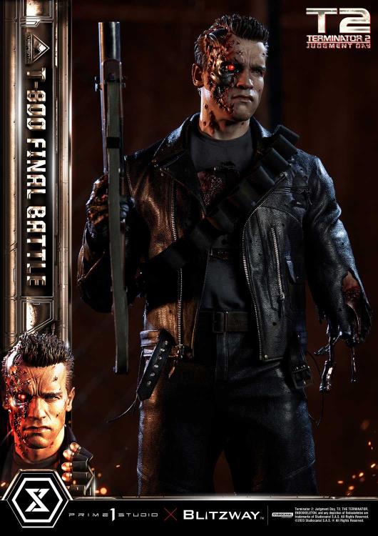 Terminator 2: Judgement Day Museum Masterline T-800 (Final Battle) 1/3 Scale Statue Gallery Image 21